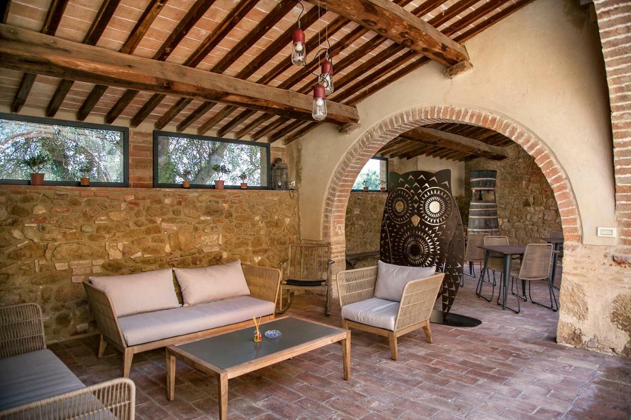 Palazzo Massaini - Cavarciano Pienza Dış mekan fotoğraf